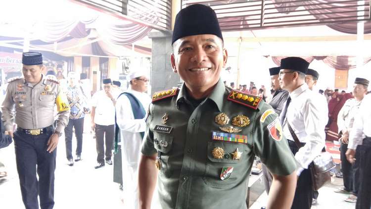 Danrem 083/Bdj Kolonel Inf Bangun Nawoko. (deny rahmawan)