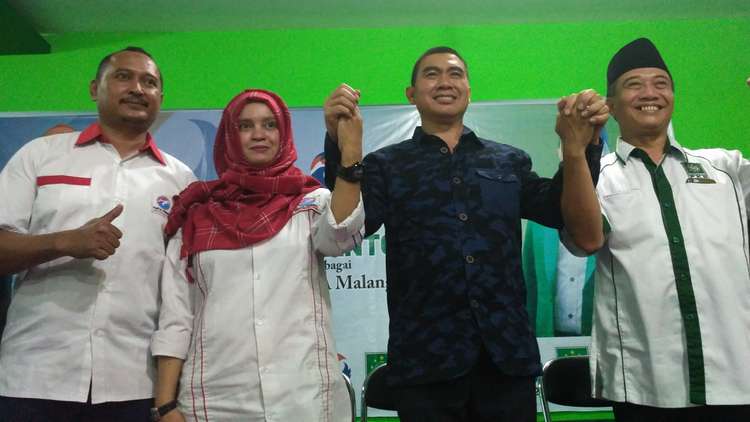 Silaturahmi politik antara Partai Perindo dengan PKB. (Muhammad Choirul)
