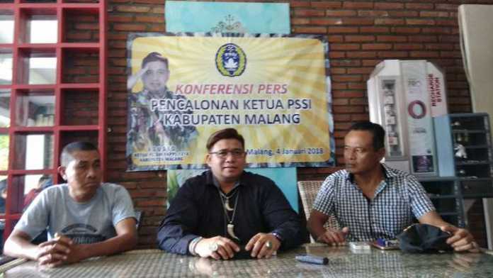 Ketua PC GM FKPPI 1318 Kabupaten Malang, Agusto Arifianto. (deny rahmawan)