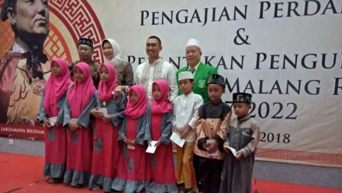 Wali Kota Malang, H Moch Anton, saat menghadiri pengukuhan DPD PITI Malang Raya. (Istimewa)