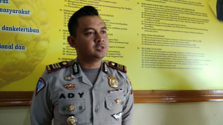 Kasat Lantas Polres Malang Kota AKP Ady Nugroho. (deny rahmawan)