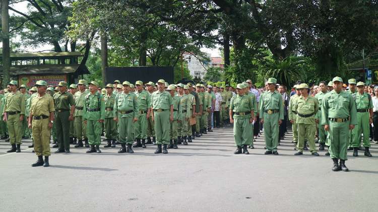Anggota Satlinmas se-Kota Malang memiliki seragam baru. (Istimewa)