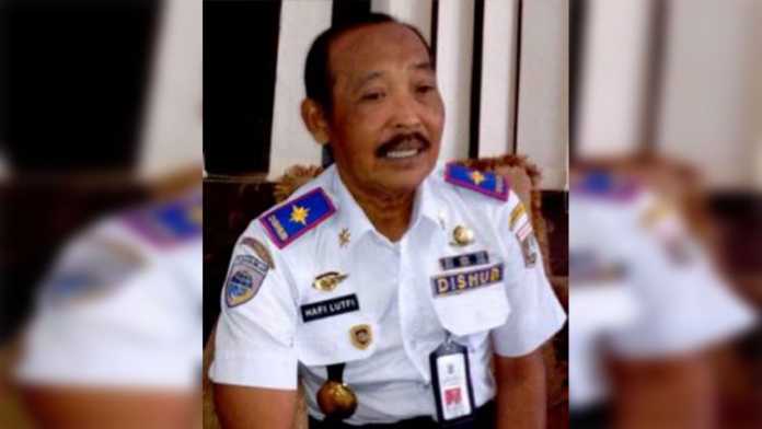 Kepala Dishub Kabupaten Malang Hafi Lutfi, dan Kepala Dinas Lingkungan Hidup Kabupaten Malang Budi Iswoyo. (Istimewa)