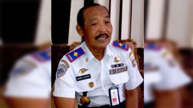 Kepala Dishub Kabupaten Malang Hafi Lutfi, dan Kepala Dinas Lingkungan Hidup Kabupaten Malang Budi Iswoyo. (Istimewa)