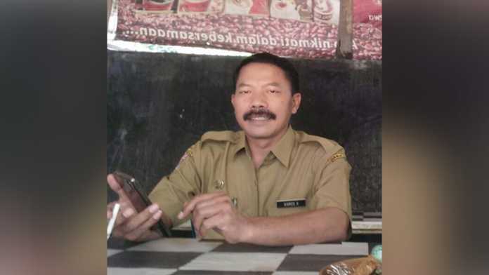 Kepala Desa Sukoanyar Kecamatan Pakis, H Usman.