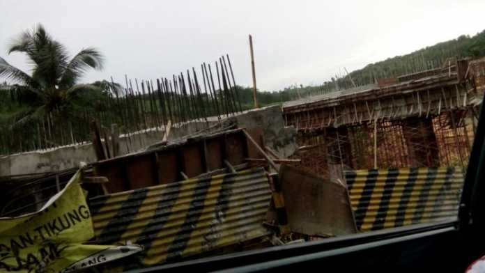 Kondisi jembatan Jurang Klampok. (Istimewa)