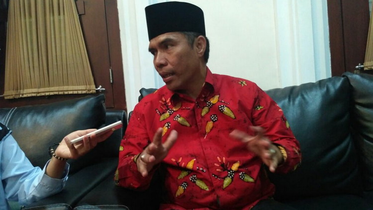 Ketua DPRD Kota Malang, Abdul Hakim. (Muhammad Choirul)