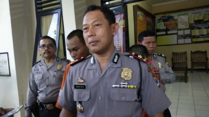 Kapolsek Sukun, Kompol Anang Tri Hananta. (deny rahmawan)