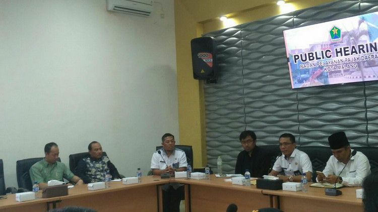 Suasana public hearing di Kantor BP2D Kota Malang. (Muhammad Choirul)