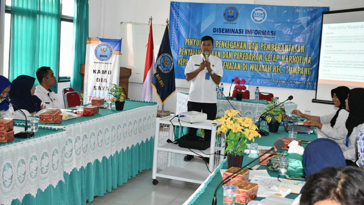 Kepala Seksi Pencegahan dan Pemberdayaan Masyarakat (Kasi P2M) BNN Kab Malang, Agus Priyono. (Istimewa)