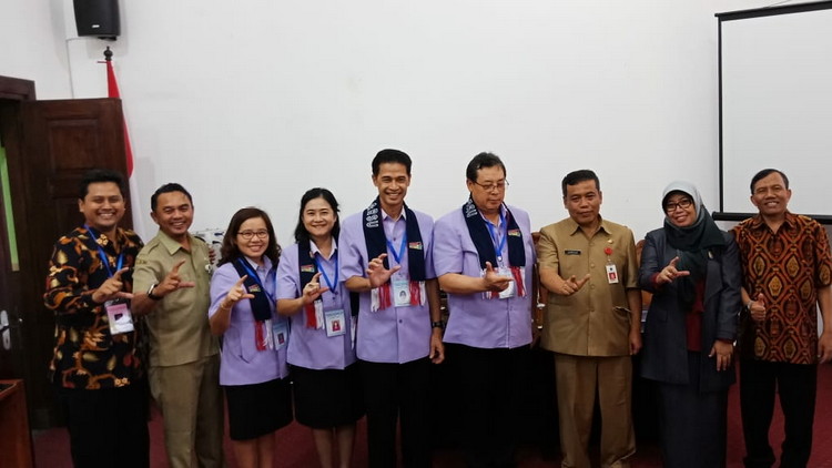Kunjungan studi guru dan siswa Nakhonsawan School Thailand di Kota Malang. (Istimewa)