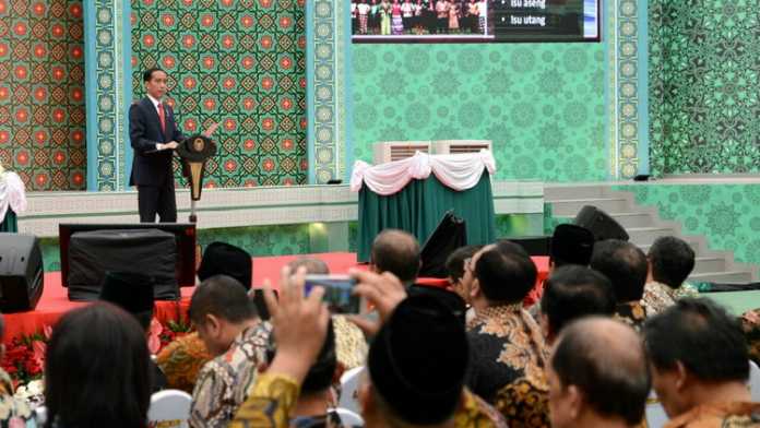 Presiden RI, Joko Widodo, mengunjungi Unisma. (Istimewa)