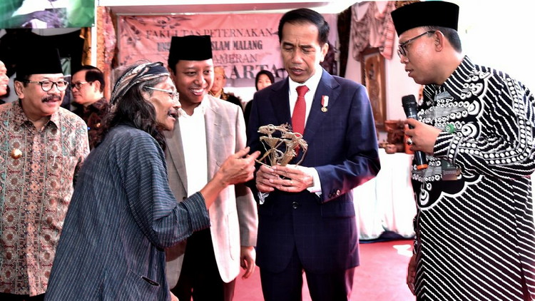 Presiden RI, Joko Widodo, mengunjungi Unisma. (Istimewa)