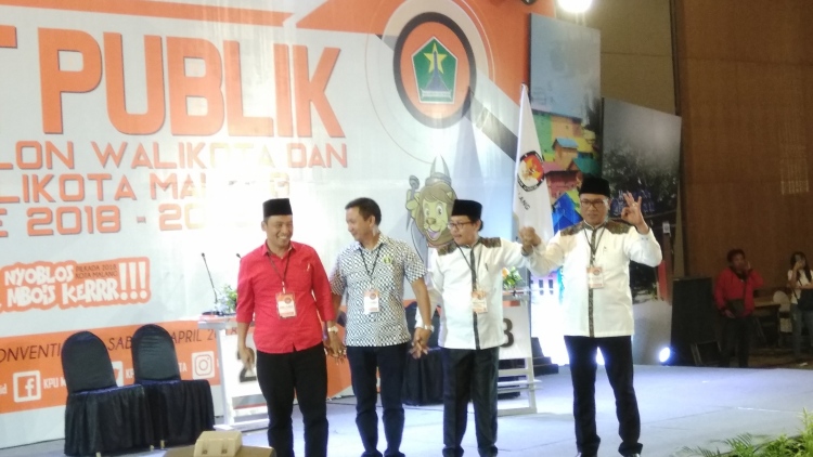 KPU Kota Malang Evaluasi Hasil Debat Pertama
