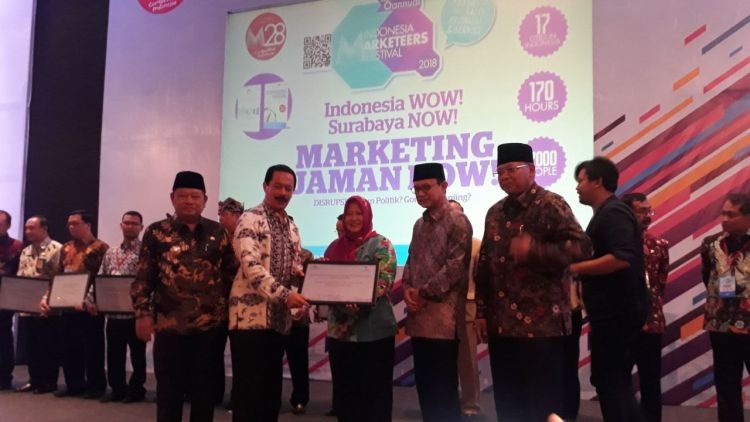 Kota Malang meraih penghargaan Public Service Of The Year Provinsi Jawa Timur 2018. (Istimewa)