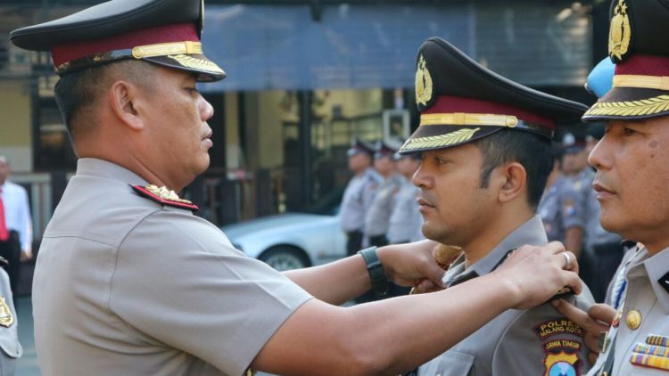 Dua Pejabat Polres Malang Kota Dimutasi