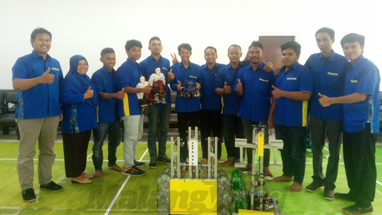 Tim Teknik Elekro Unmer Siap Berlaga di Kontes Robot Indonesia 2018
