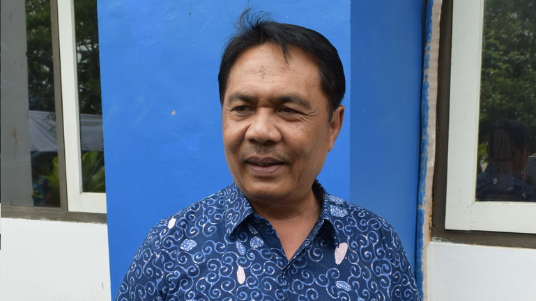 Kepala DPUBM Kabupaten Malang Ir Romdhoni. (Toski)