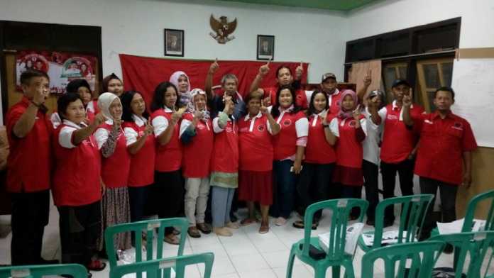 Kader PDIP Kota Malang siap menangkan Menawan. (Muhammad Choirul)