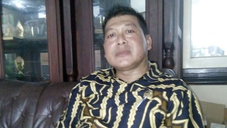 Ketua Komisi I DPRD Kabupaten Malang Didik Gatot Subroto. (Toski).
