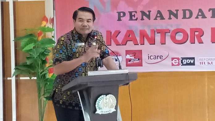 Sekretaris Daerah (Sekda) Kota Malang, Wasto, menghadiri Deklarasi Pembangunan Zona Integritas Wilayah Bebas dari Korupsi. (Istimewa)