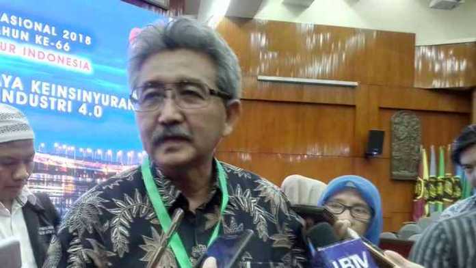 Ketua Persatuan Insinyur Indonesia (PII) Pusat, Hermanto Dardak. (Lisdya Shelly)