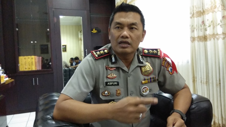 Kapolres Malang Kota, AKBP Asfuri. (deny rahmawan)