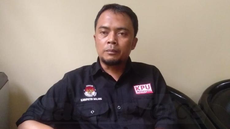 Kepala KPU Kabupaten Malang, Santoko. (Toski D)