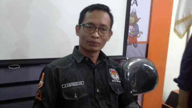 Ketua KPU Kota Malang, Zaenudin. (Lisdya Shelly)