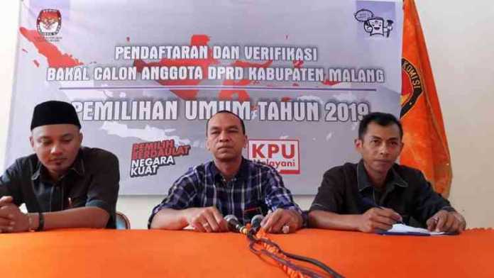Komisioner KPU Kabupaten Malang. (Toski D)