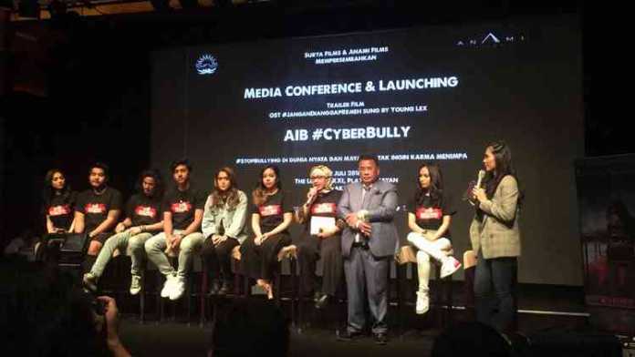 Konferens film AIB #CyberBully. (Istimewa)