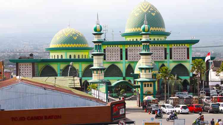 Masjid Agung An Nur Kota Batu. (Aziz Ramadani/MVoice)