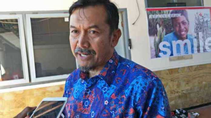 Sekretaris PMI Kabupaten Malang, Aprilijanto. (Toski D)