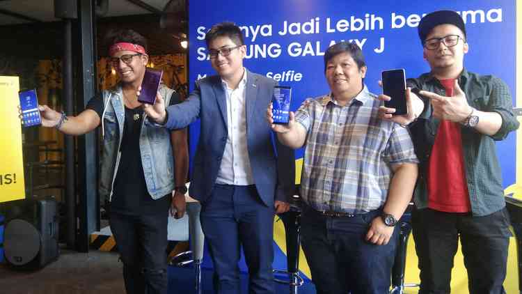 Perkenalan Samsung J Series di Kota Malang. (deny rahmawan)