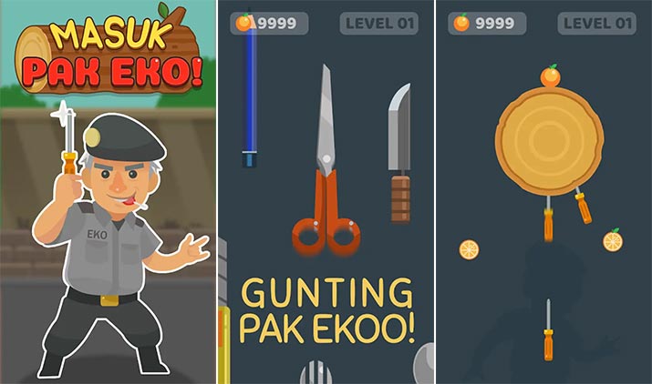 Game Masuk Pak Eko di Google Play Store. (Google/MVoice)