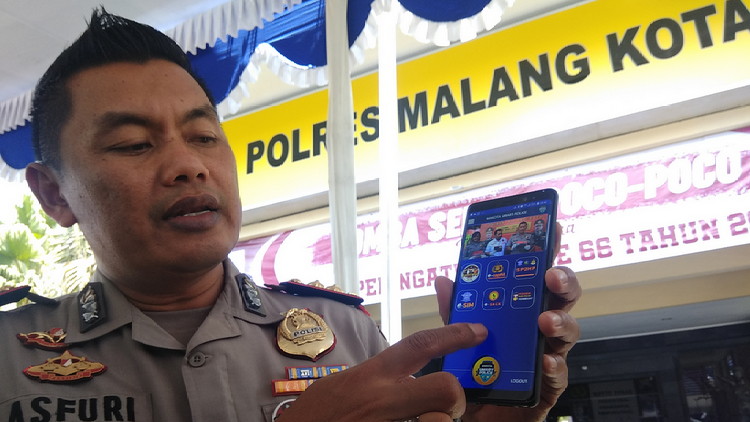 Makota Smart Police, Aplikasi Mbois Polres Malang Kota Beri Pelayanan ke Masyarakat