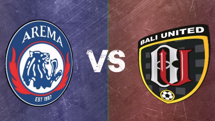 Babak Pertama Arema FC Ungguli Bali United 2-0