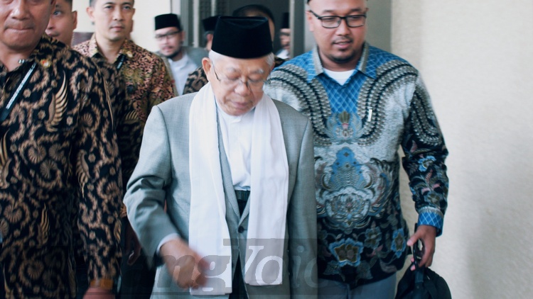 Sambangi Malang, KH Ma’ruf Amin Doakan Korban Pesawat Lion Air