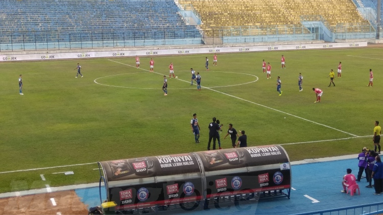 Tanpa Dukungan Suporter, Arema FC Berhasil Kalahkan Bali United