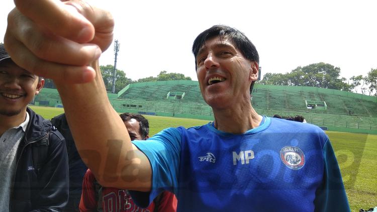 Milan Petrovic. (deny rahmawan)