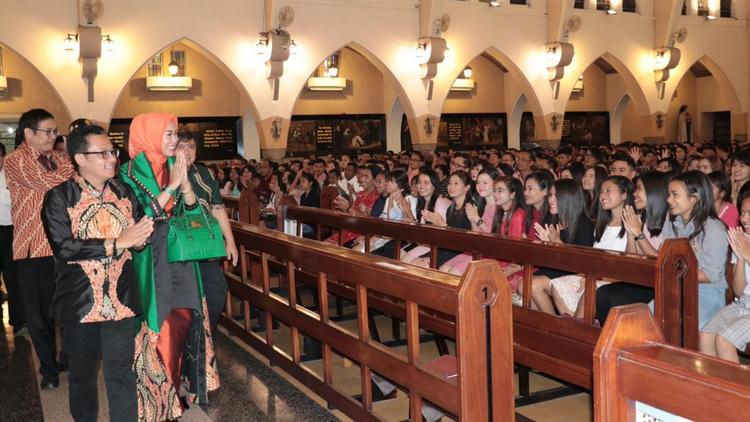 Hadiri Misa Natal, Wali Kota Malang “Pasang Badan” Lawan Tindakan Diskriminatif