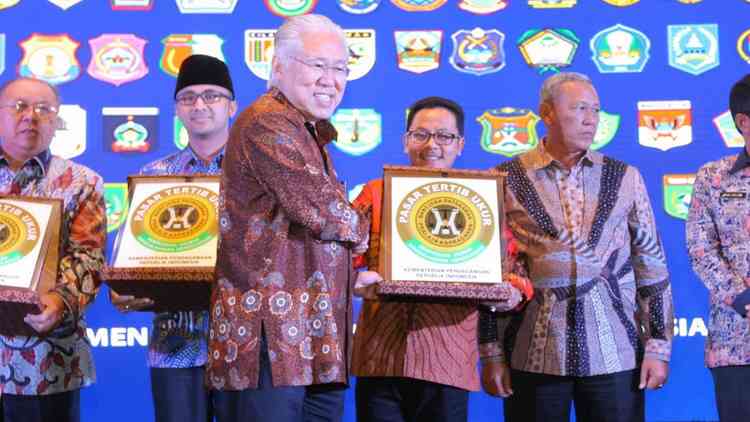 Kota Malang Raih Penghargaan Pasar Tertib Ukur Nasional