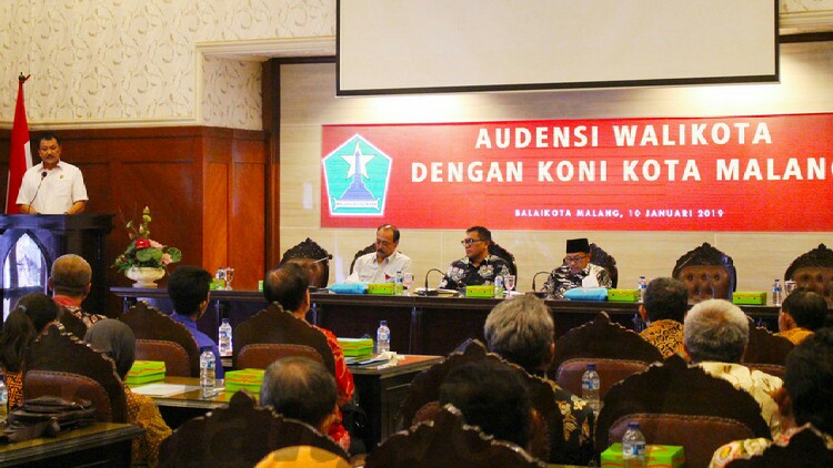 Sambut Porprov 2019, KONI ‘Sambat’ ke Wali Kota Malang