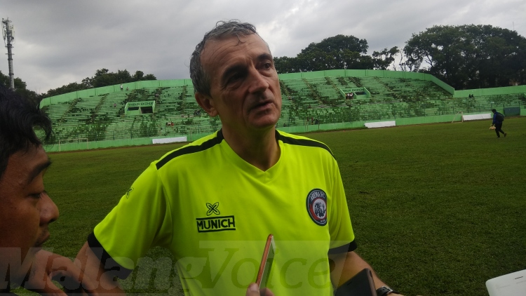 Pelatih Arema FC Akui Timnya Menunjukkan Progress Baik