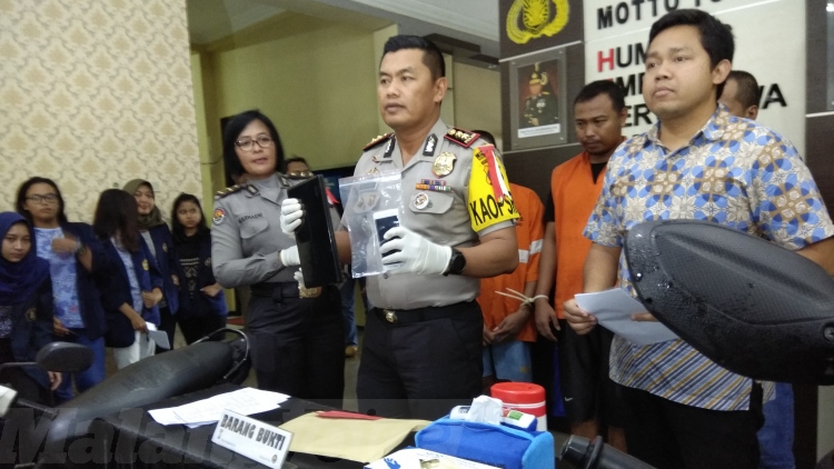 Spesialis Pencuri di Rumah Kosong Dibekuk Polres Malang Kota