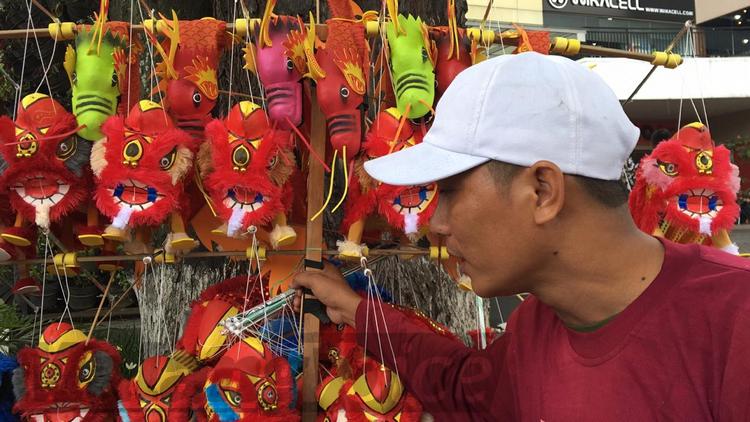 Perayaan Imlek Sepi, Pedagang Souvenir Mengeluh