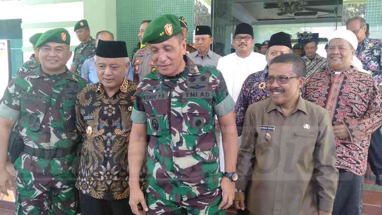 Pangdam V Kunjungan ke Malang, Ingatkan Soal Netralitas TNI
