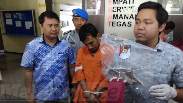 Aniaya Pria Tak Dikenal Pakai Batu, Residivis Kembali Ditangkap Polisi