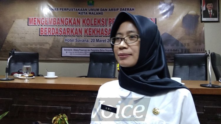 Dinas Perpustakaan Umum Kota Malang Siapkan Pengarsipan Sistem Online