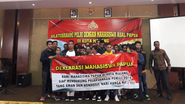 Baintelkam Mabes Polri Gandeng Mahasiswa Malang Sukseskan Pemilu 2019